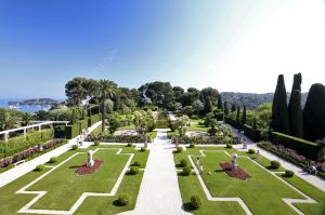 Main garden Villa Ephrussi de Rothschild