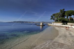 Juan les Pins Port Mallet beach