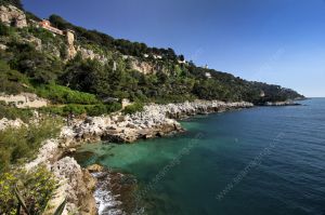 Coastal path around the Cap Ferrat