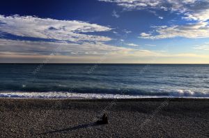 Pebble beach Promenade des Anglais