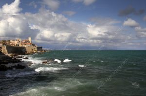 Antibes facing the sea