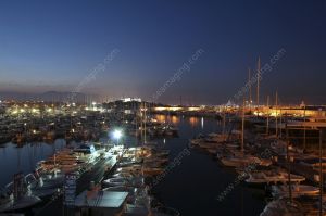 Port Vauban, fortress inthe background