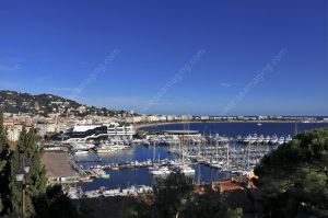 Cannes vieux port and Croisette