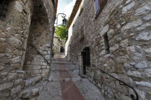 Tiny street Eze Village